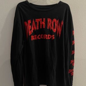 Death row records long sleeve shirt